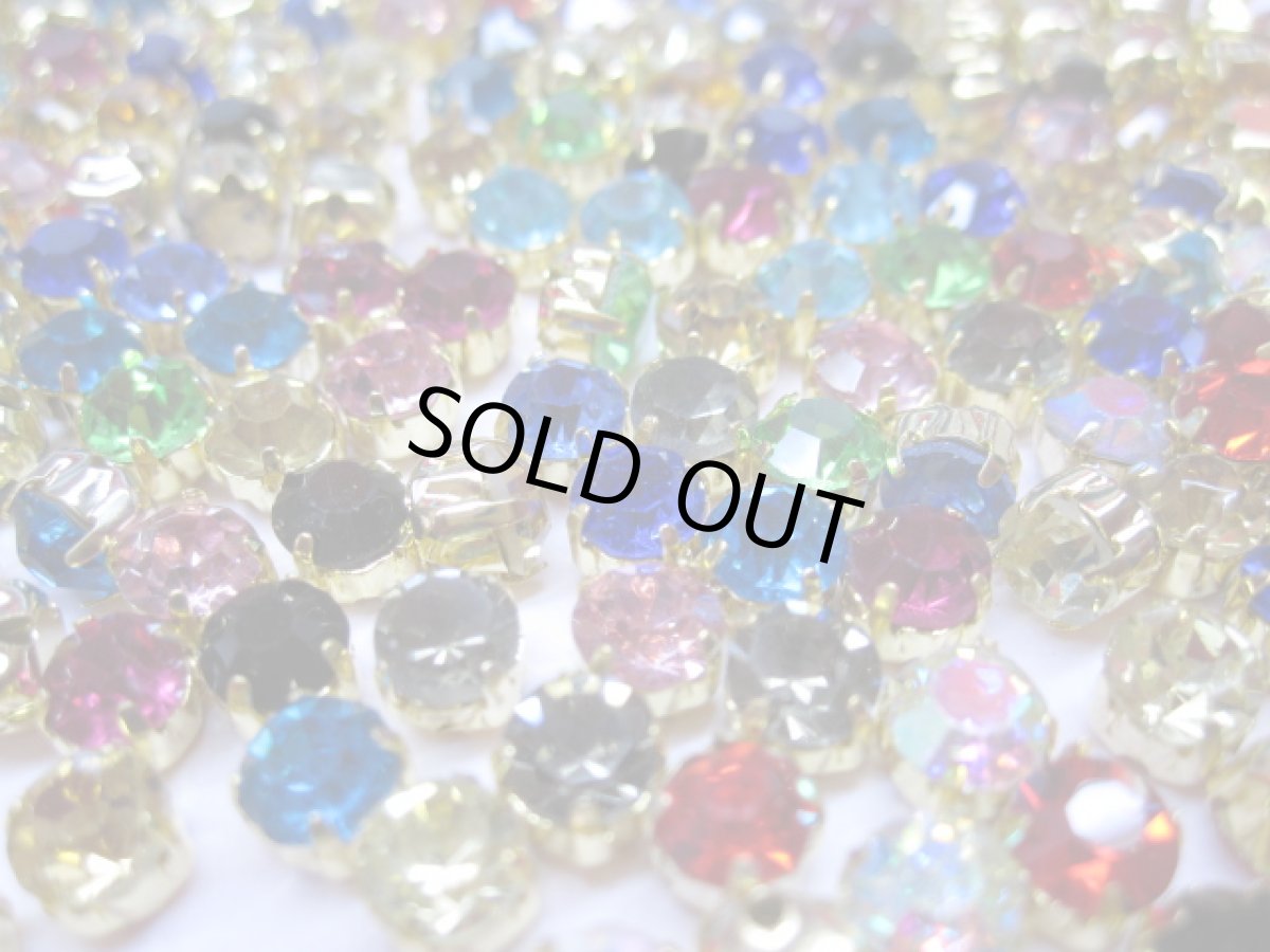 画像4: 座金付きＡ級ガラスストーン (4)