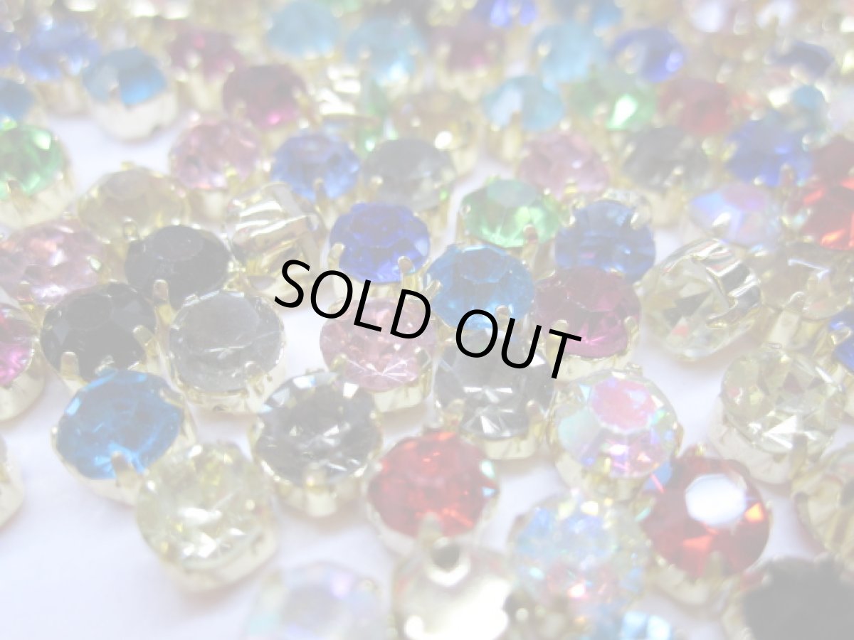 画像2: 座金付きＡ級ガラスストーン (2)