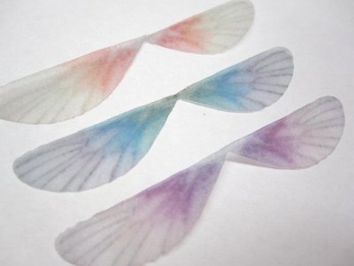 画像1: シフォン　蝶の羽