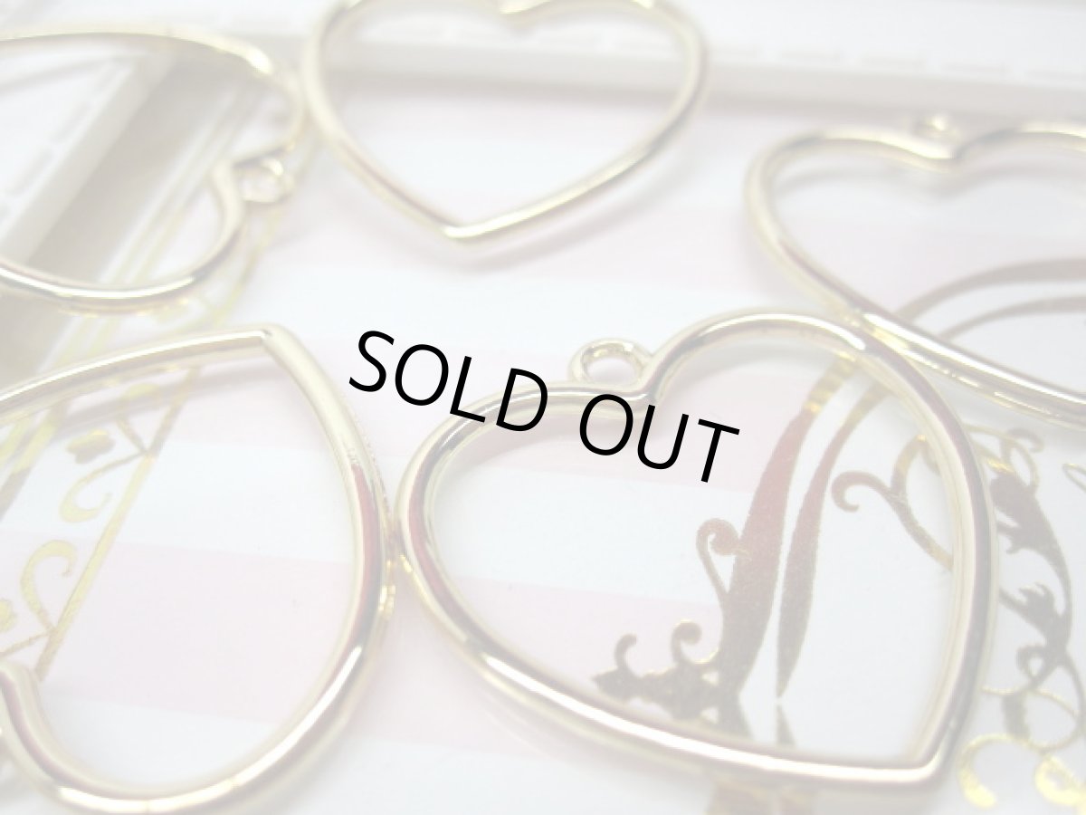 画像2: ハートチャーム26mm (2)