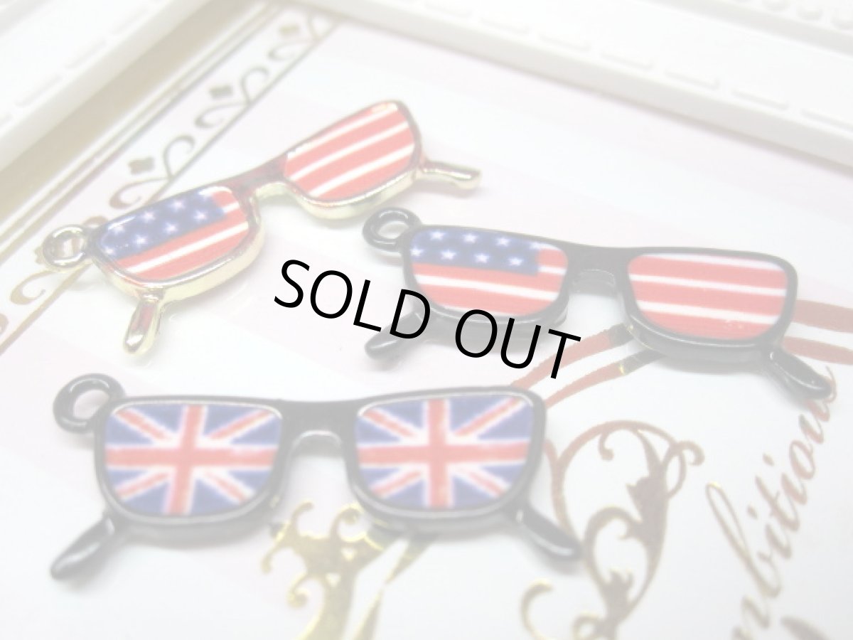 画像3: 国旗柄眼鏡チャーム (3)