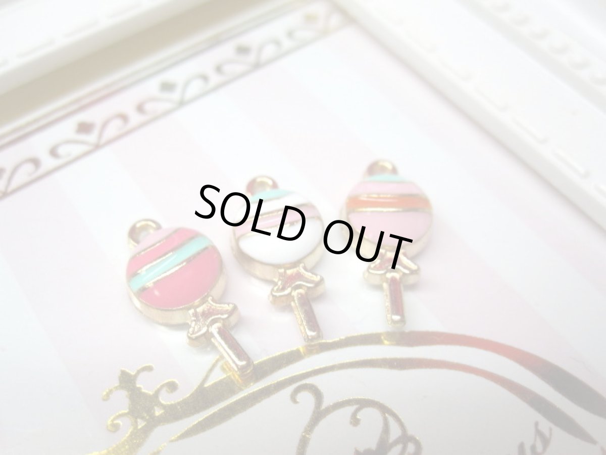 画像2: ロリポップキャンディーのチャーム (2)