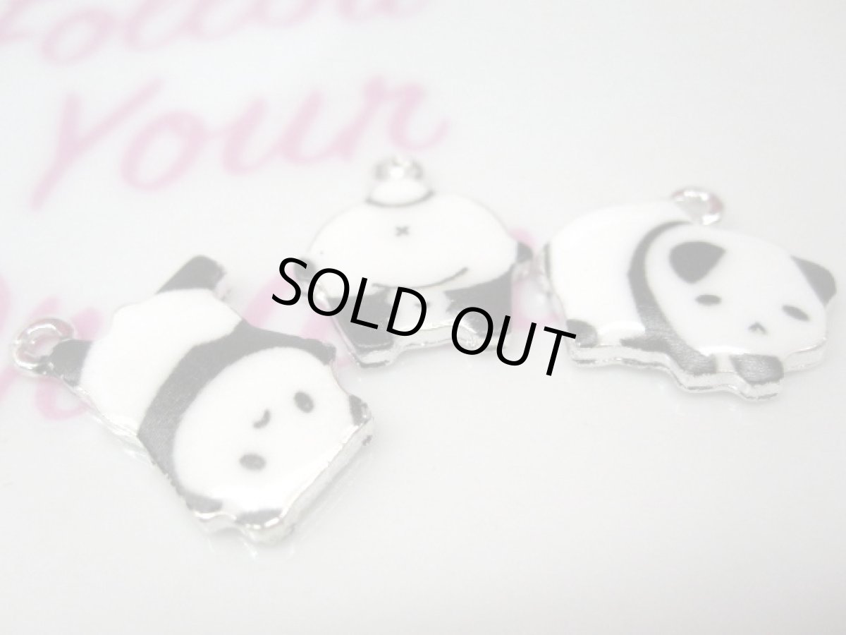 画像2: パンダのチャーム3種 (2)
