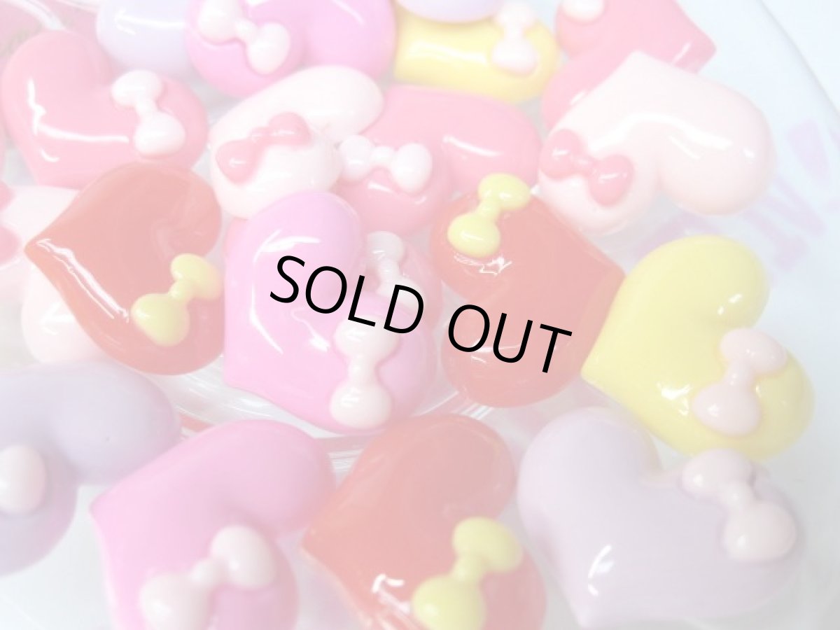 画像2: リボンハート24個 (2)