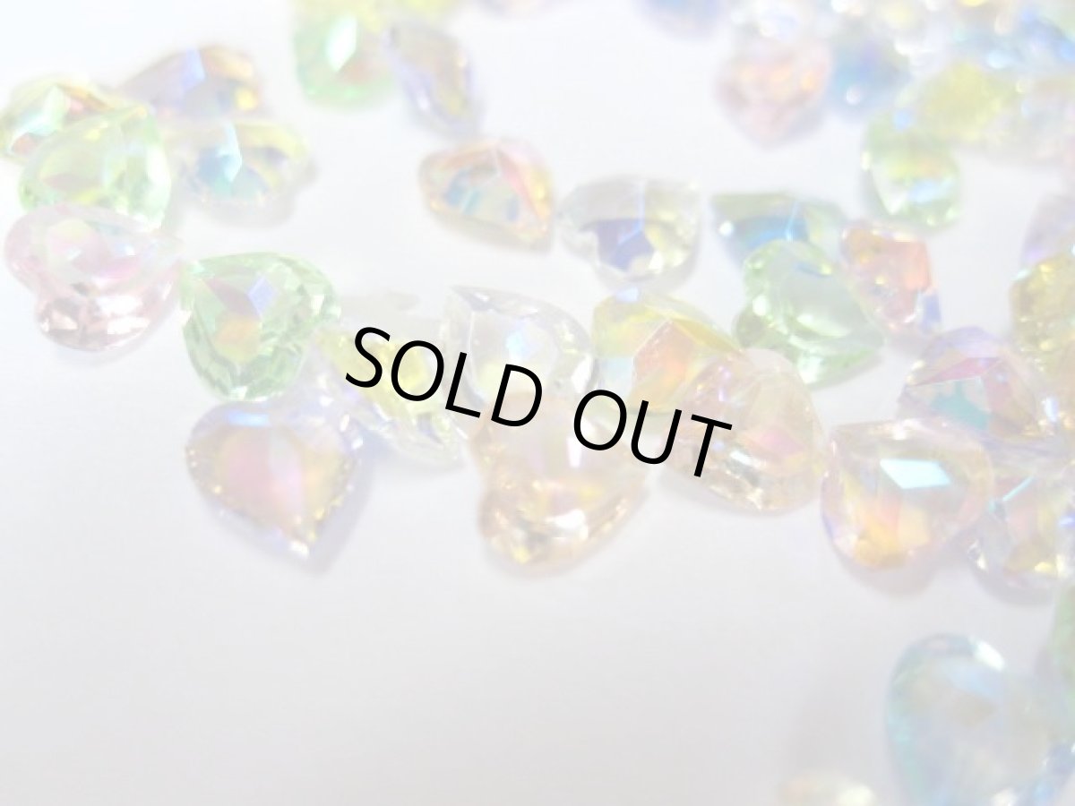 画像4: ネイルサイズハートストーン (4)